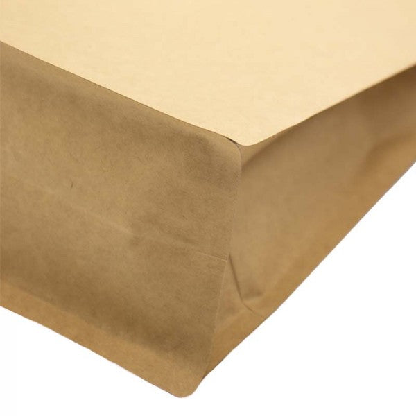 Coffee Bags: Kraft Paper 1KG Flat Base - With Aluminum 250 units