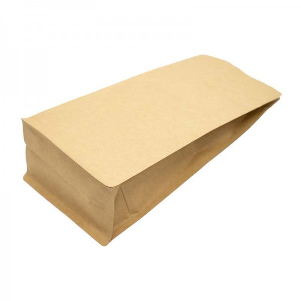 Coffee Bags: Kraft Paper 1KG Flat Base - With Aluminum 250 units