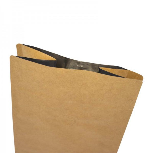 Coffee Bags: Kraft Paper 1KG Flat Base - With Aluminum 250 units