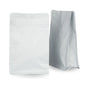 Bolsa de cafe base plana blanca 250 gramos 