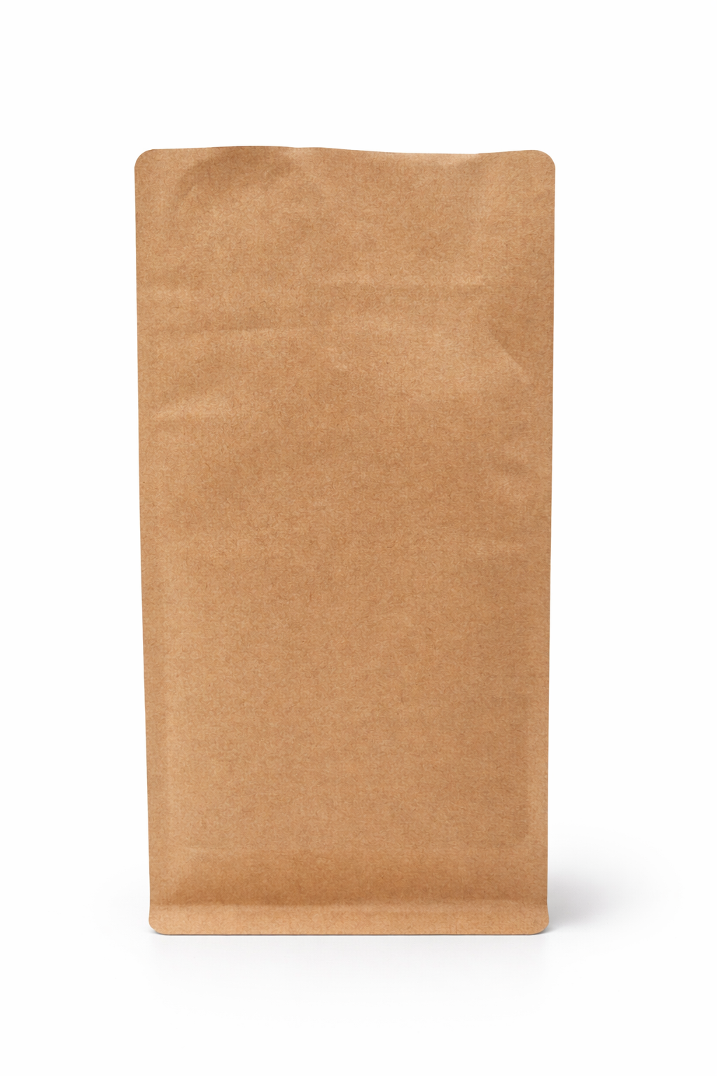 parte delantera bolsa kraft 500 gramos para café de especialidad.