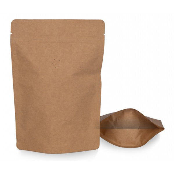 Coffee bags: Kraft paper 250g Doy Pack- With Aluminum 250 units 